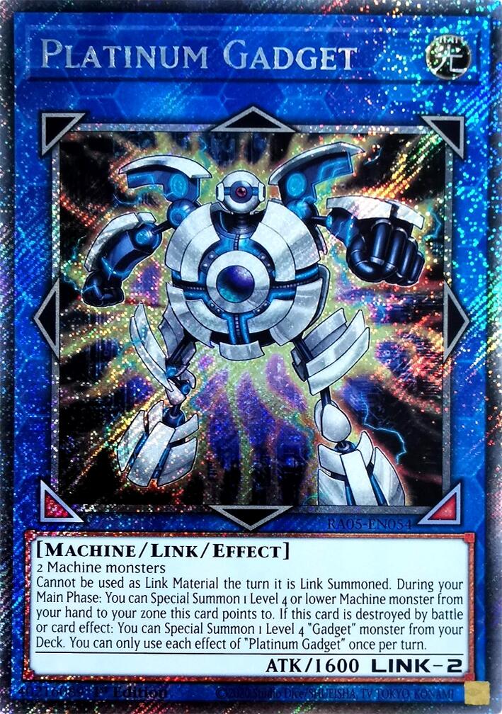 Platinum Gadget (Platinum Secret Rare) [RA05-EN054] Platinum Secret Rare | Good Games Morley
