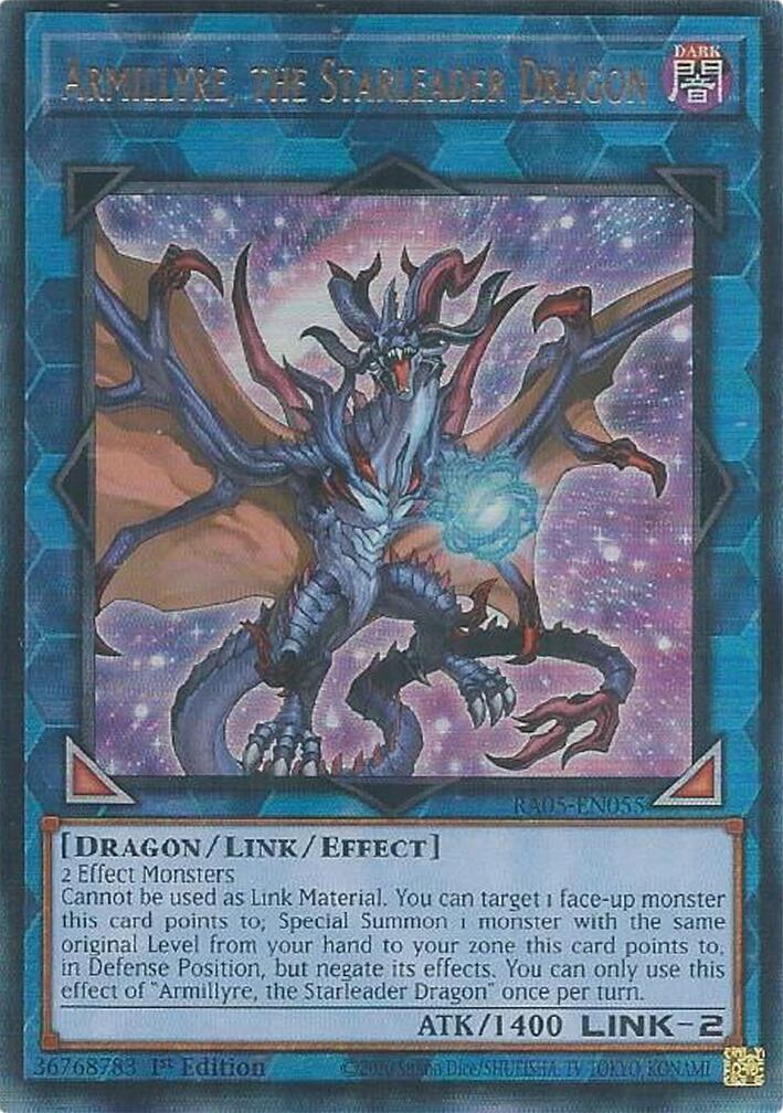 Armillyre, the Starleader Dragon (Ultimate Rare) [RA05-EN055] Ultimate Rare | Good Games Morley