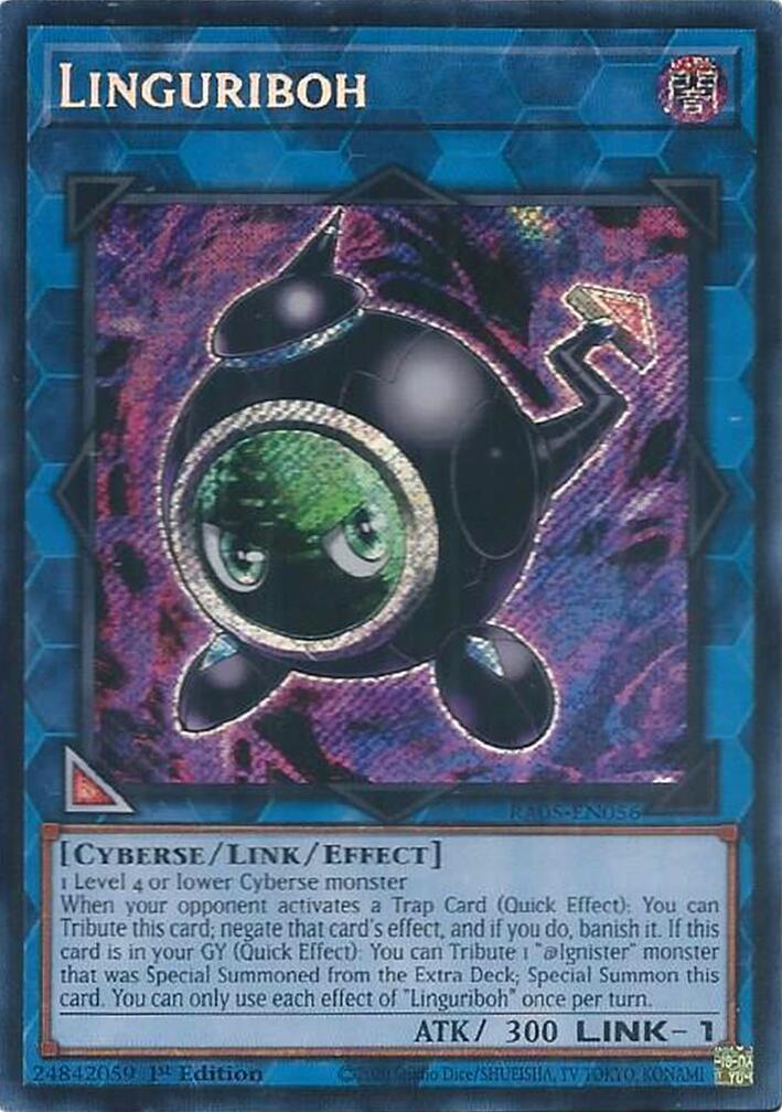 Linguriboh (Secret Rare) [RA05-EN056] Secret Rare | Good Games Morley