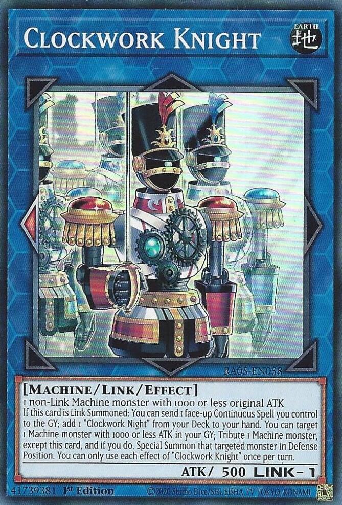 Clockwork Knight [RA05-EN058] Super Rare | Good Games Morley