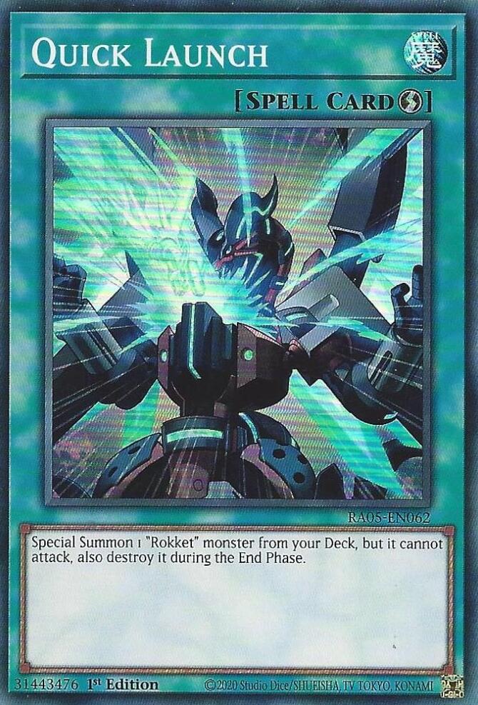 Quick Launch [RA05-EN062] Super Rare | Good Games Morley