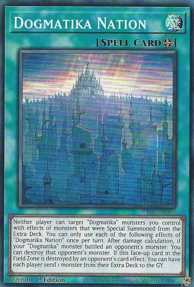 Dogmatika Nation [RA05-EN066] Super Rare | Good Games Morley