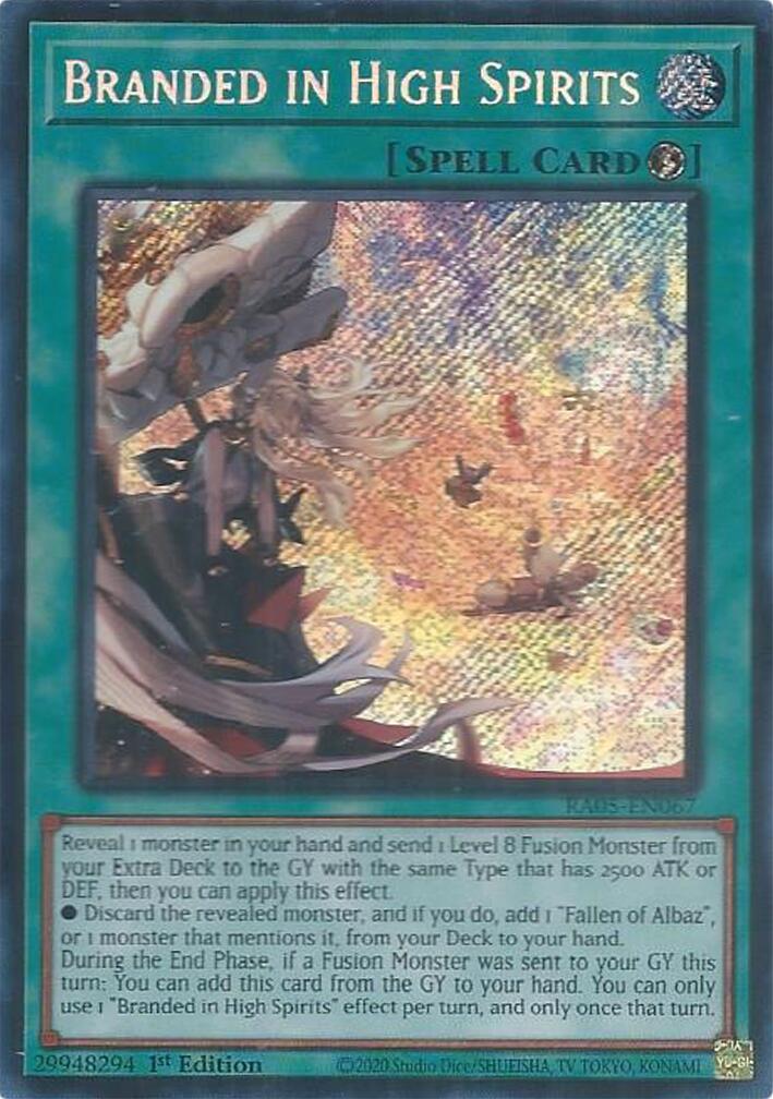 Branded in High Spirits (Secret Rare) [RA05-EN067] Secret Rare | Good Games Morley