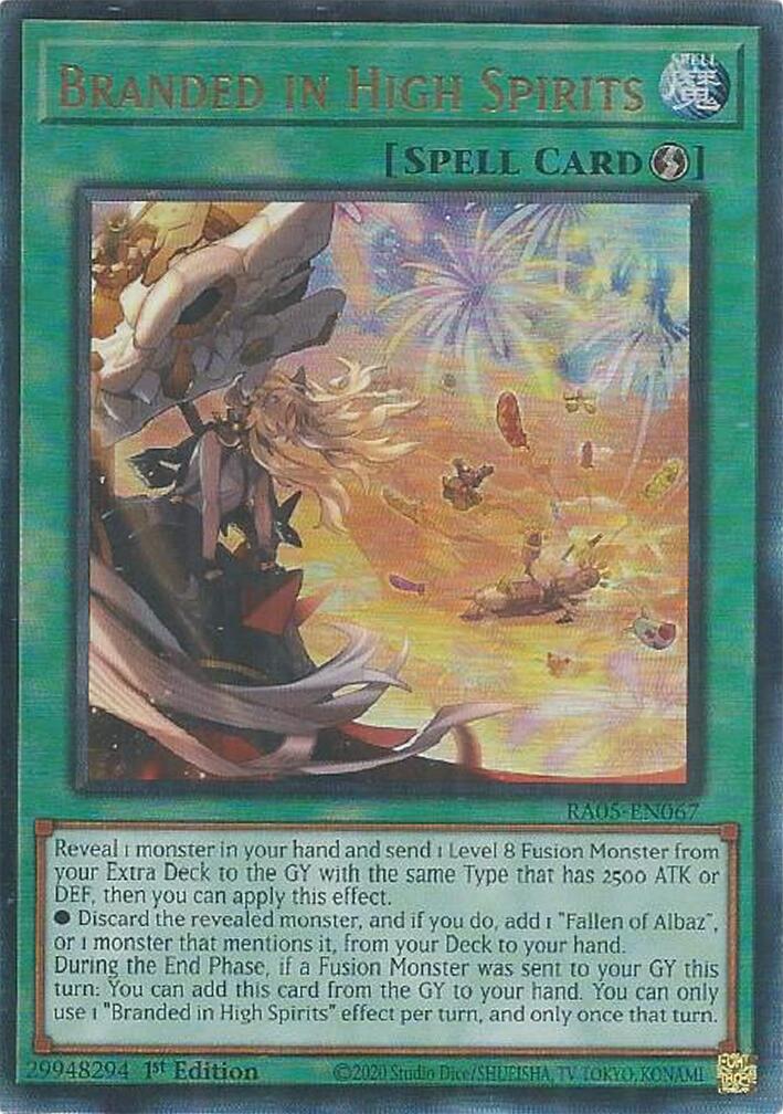 Branded in High Spirits (Ultimate Rare) [RA05-EN067] Ultimate Rare | Good Games Morley