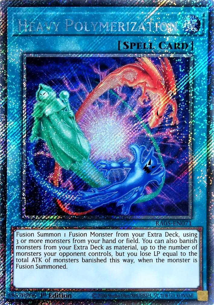 Heavy Polymerization (Platinum Secret Rare) [RA05-EN071] Platinum Secret Rare | Good Games Morley