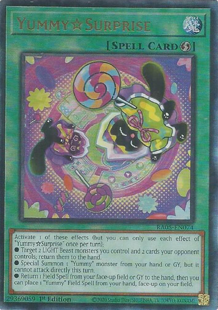 YummySurprise (Ultimate Rare) [RA05-EN074] Ultimate Rare | Good Games Morley