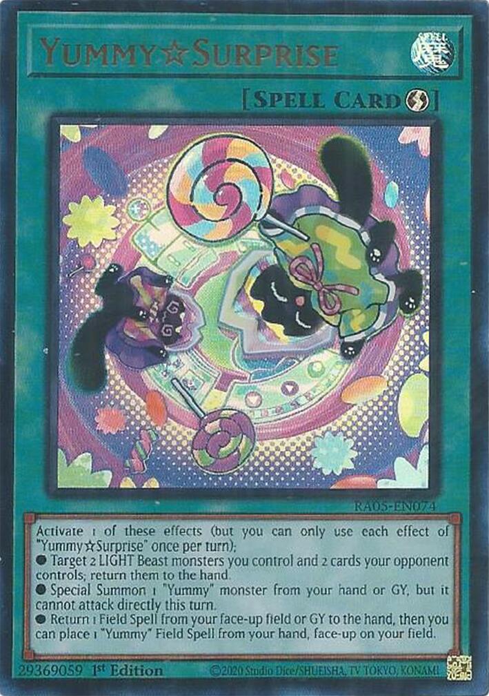 YummySurprise (Ultra Rare) [RA05-EN074] Ultra Rare | Good Games Morley
