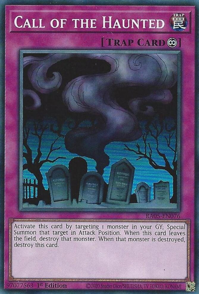 Call of the Haunted [RA05-EN076] Super Rare | Good Games Morley