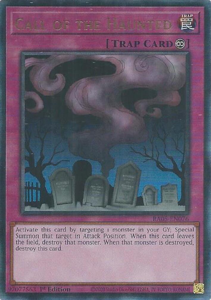 Call of the Haunted (Ultimate Rare) [RA05-EN076] Ultimate Rare | Good Games Morley