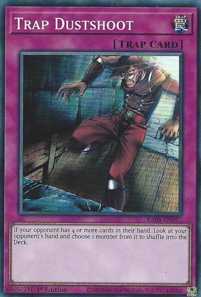 Trap Dustshoot [RA05-EN077] Super Rare | Good Games Morley