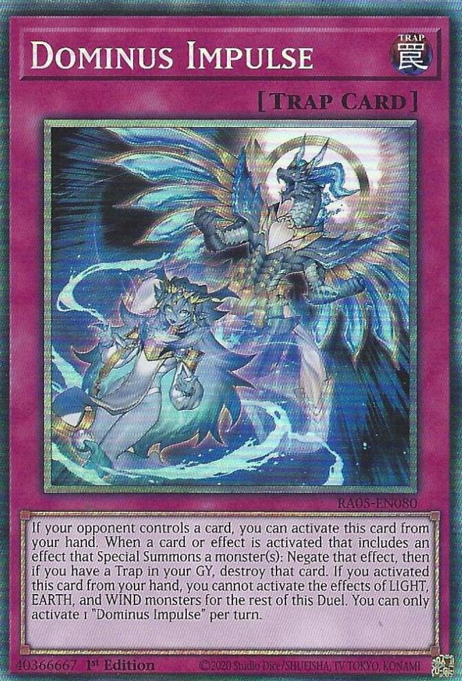 Dominus Impulse (Collector's Rare) [RA05-EN080] Collector's Rare | Good Games Morley