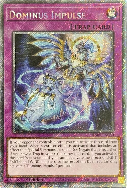 Dominus Impulse (Platinum Secret Rare) [RA05-EN080] Platinum Secret Rare | Good Games Morley