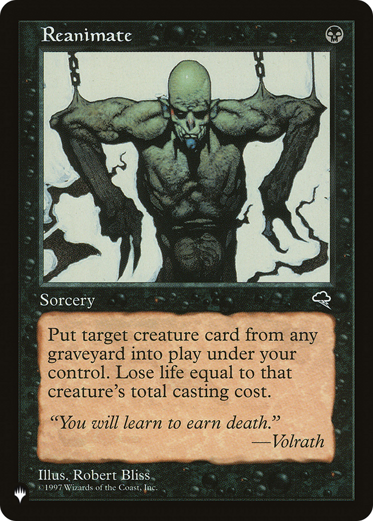 Reanimate [The List] | Good Games Morley