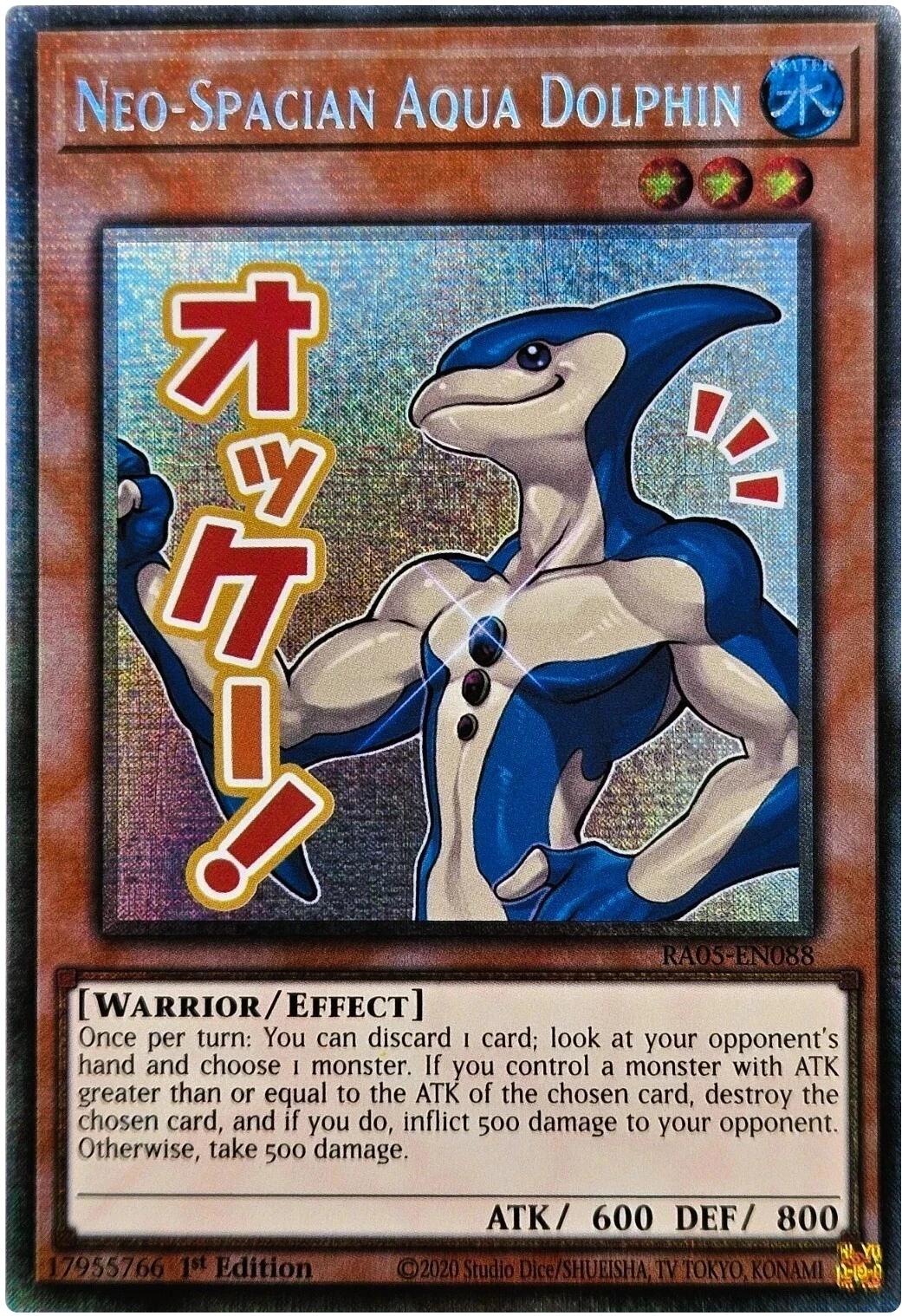 Neo-Spacian Aqua Dolphin (Starlight Rare) [RA05-EN088] Starlight Rare | Good Games Morley