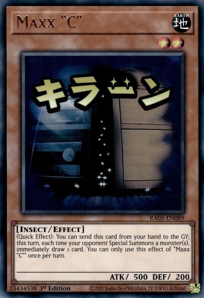 Maxx "C" [RA05-EN089] Ultra Rare | Good Games Morley