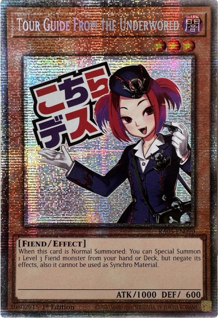 Tour Guide From the Underworld (Starlight Rare) [RA05-EN090] Starlight Rare | Good Games Morley