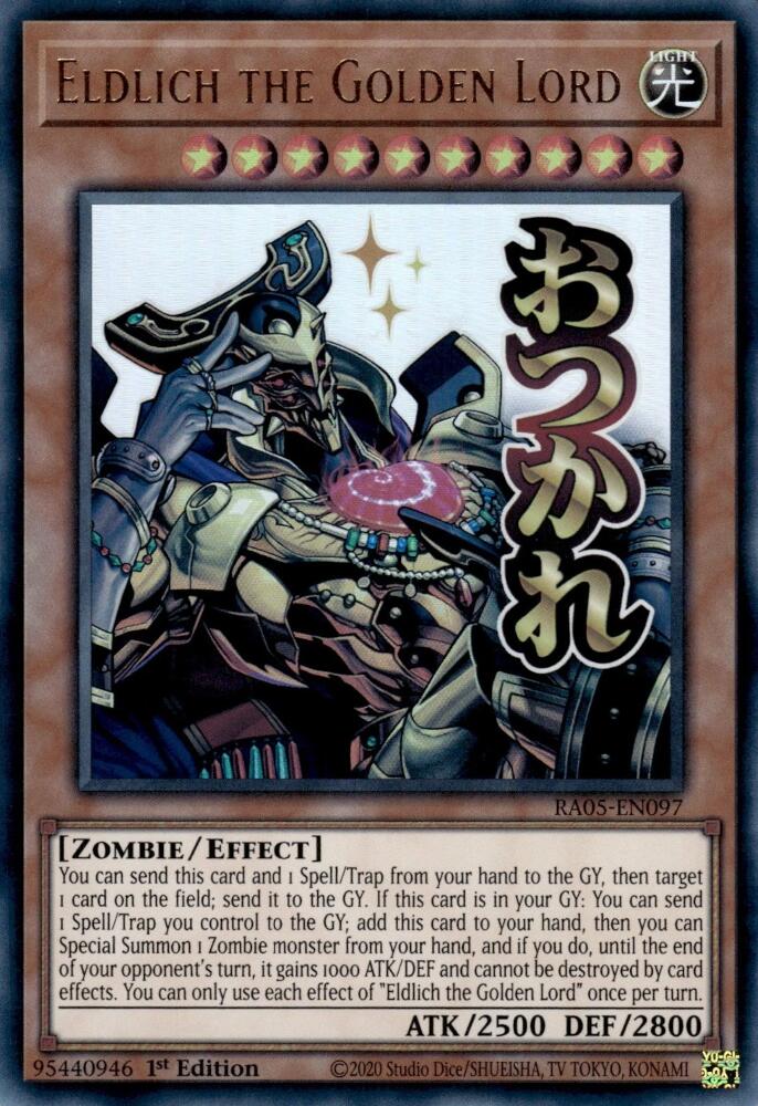 Eldlich the Golden Lord [RA05-EN097] Ultra Rare | Good Games Morley