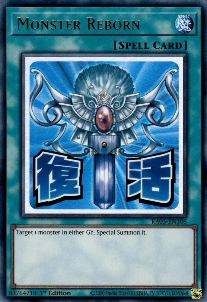 Monster Reborn [RA05-EN108] Ultra Rare | Good Games Morley