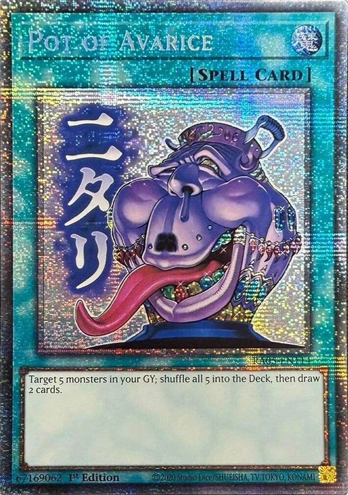 Pot of Avarice (Starlight Rare) [RA05-EN114] Starlight Rare | Good Games Morley