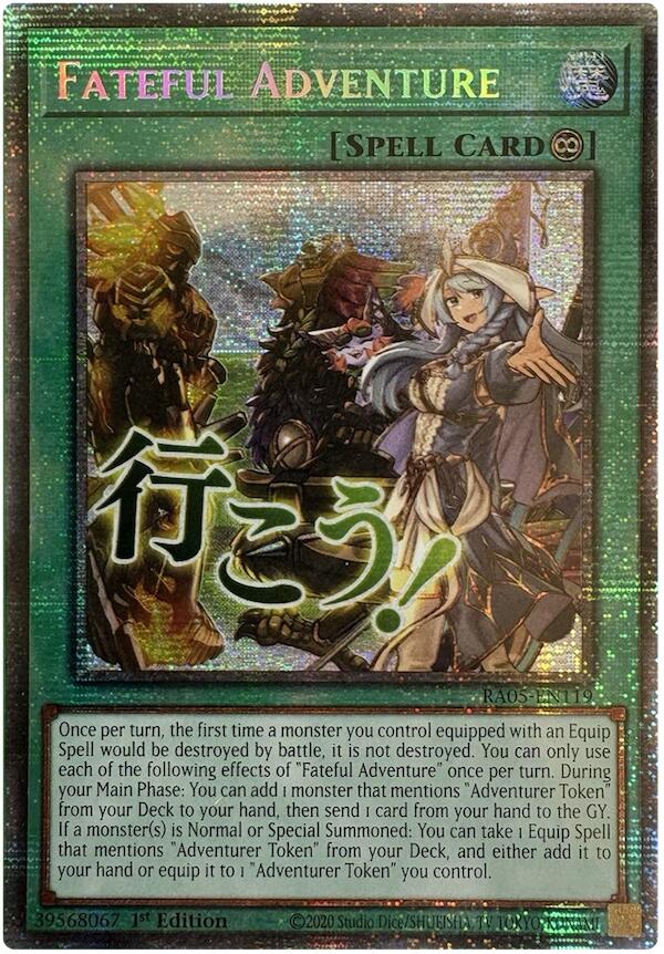 Fateful Adventure (Starlight Rare) [RA05-EN119] Starlight Rare | Good Games Morley