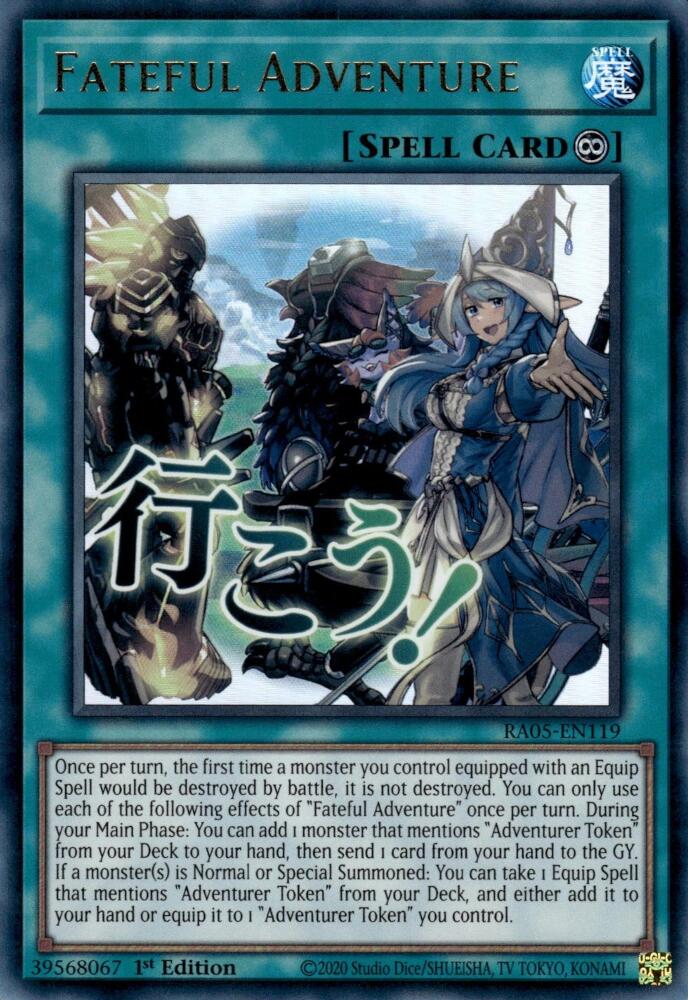 Fateful Adventure [RA05-EN119] Ultra Rare | Good Games Morley