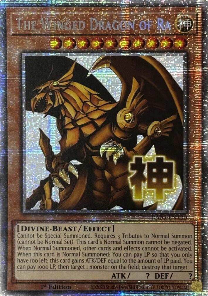 The Winged Dragon of Ra (Starlight Rare) [RA05-EN130] Starlight Rare | Good Games Morley