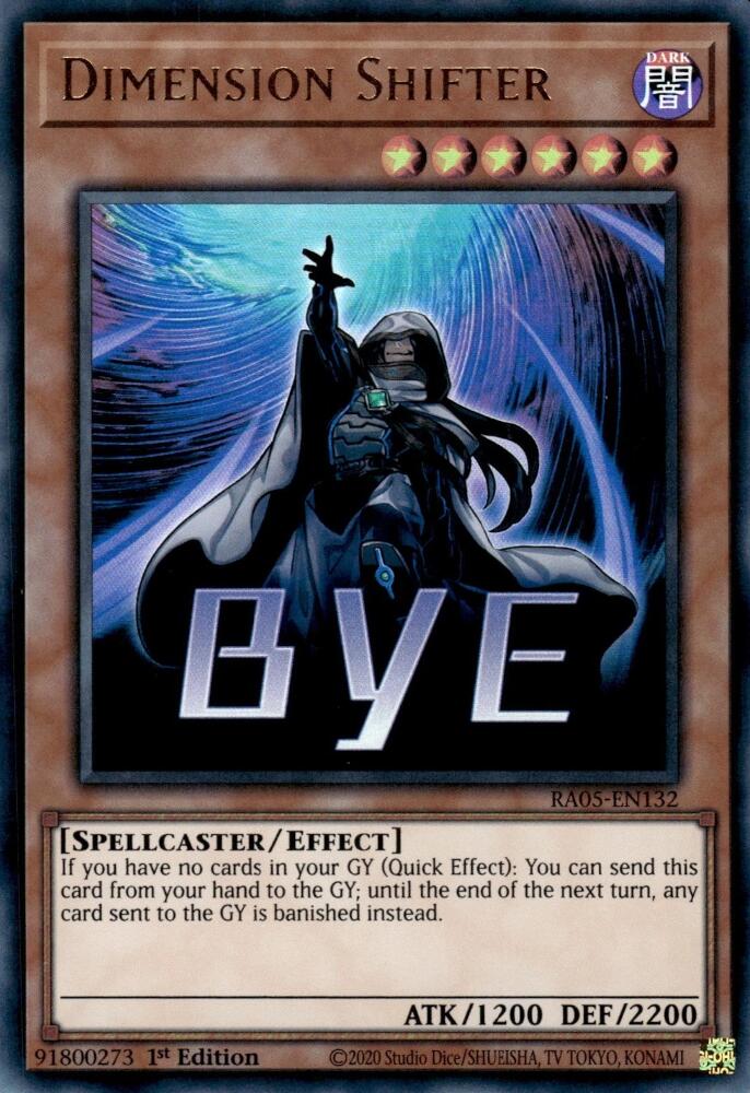 Dimension Shifter [RA05-EN132] Ultra Rare | Good Games Morley