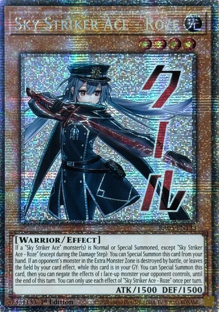 Sky Striker Ace - Roze (Starlight Rare) [RA05-EN133] Starlight Rare | Good Games Morley