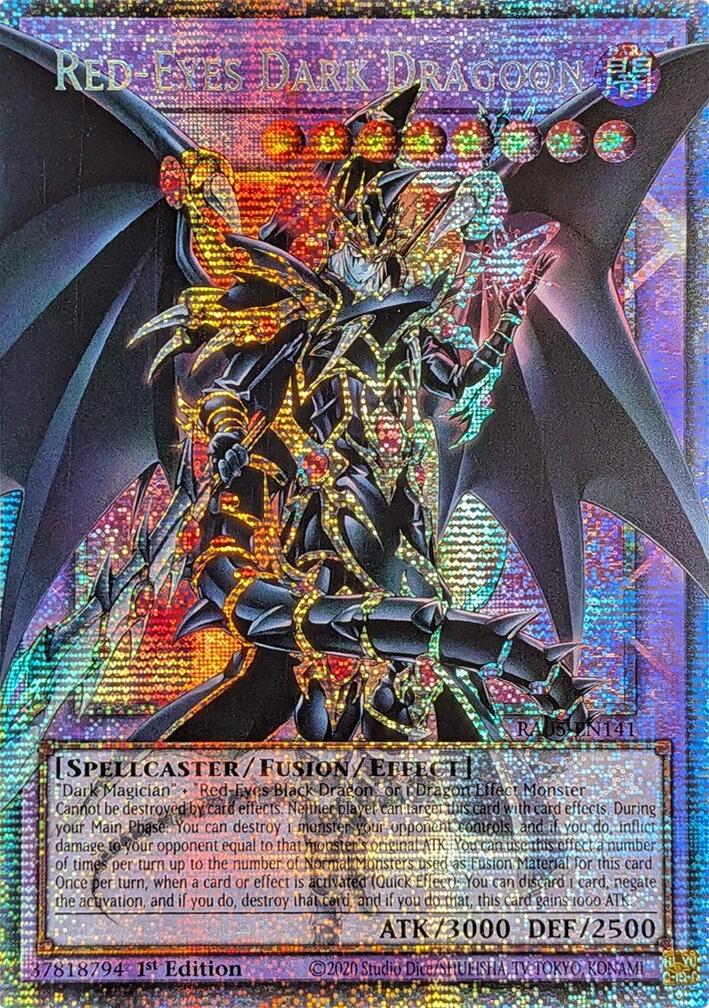 Red-Eyes Dark Dragoon (Starlight Rare) [RA05-EN141] Starlight Rare | Good Games Morley