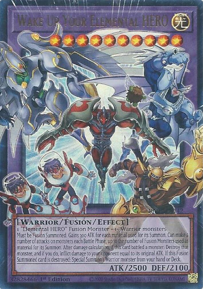 Wake Up Your Elemental HERO [RA05-EN142] Ultra Rare | Good Games Morley