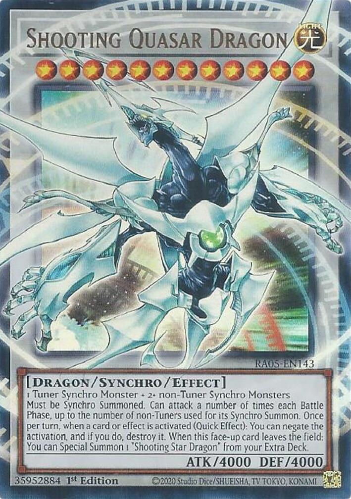 Shooting Quasar Dragon [RA05-EN143] Ultra Rare | Good Games Morley