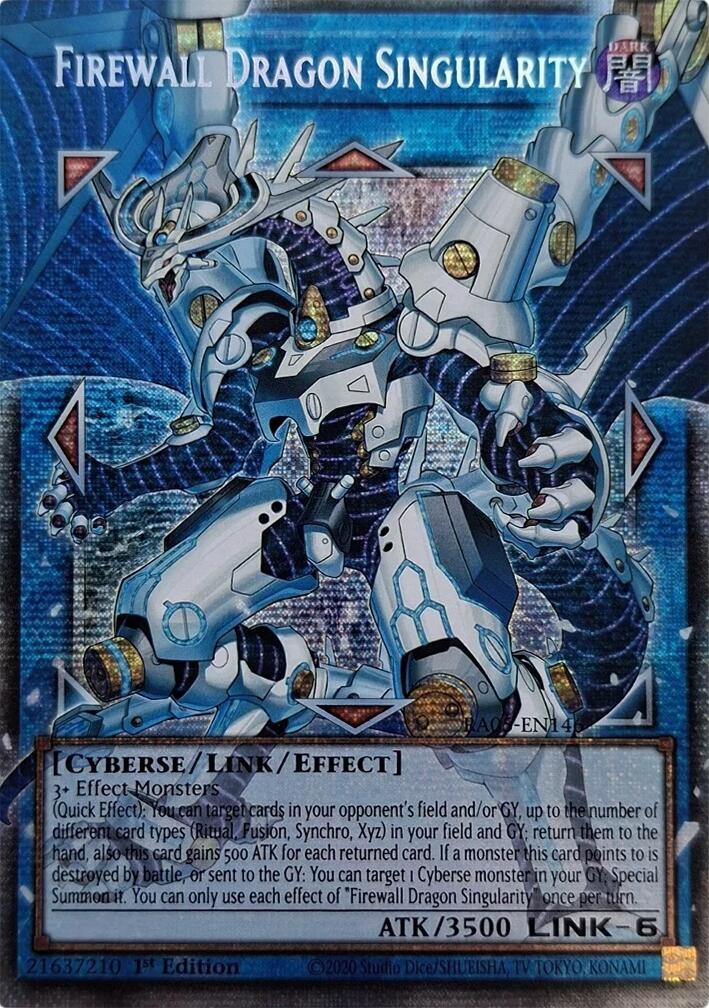 Firewall Dragon Singularity (Starlight Rare) [RA05-EN146] Starlight Rare | Good Games Morley
