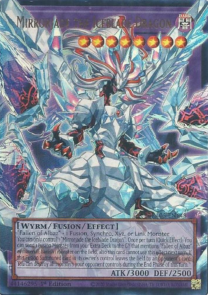 Mirrorjade the Iceblade Dragon [RA05-EN148] Ultra Rare | Good Games Morley