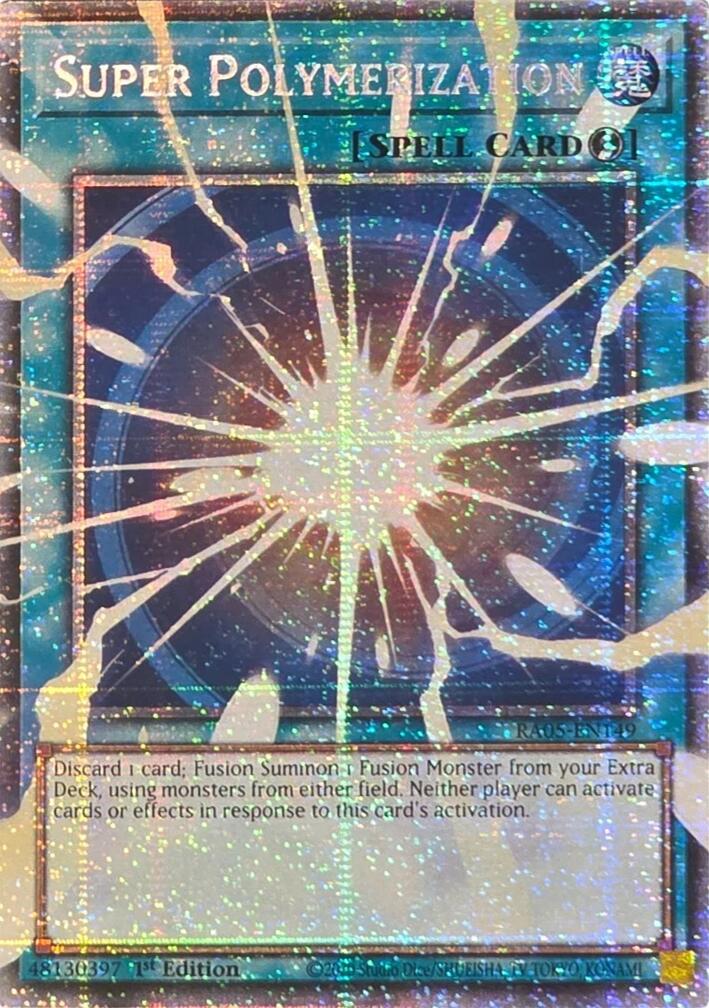 Super Polymerization (Starlight Rare) [RA05-EN149] Starlight Rare | Good Games Morley