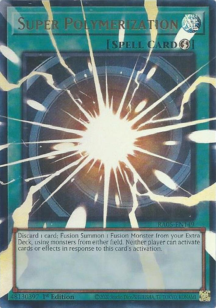 Super Polymerization [RA05-EN149] Ultra Rare | Good Games Morley