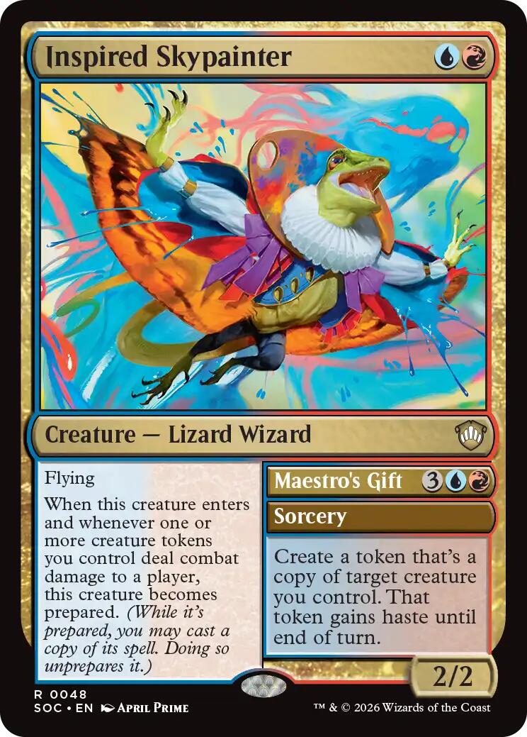 Inspired Skypainter [Secrets of Strixhaven Commander] | Good Games Morley