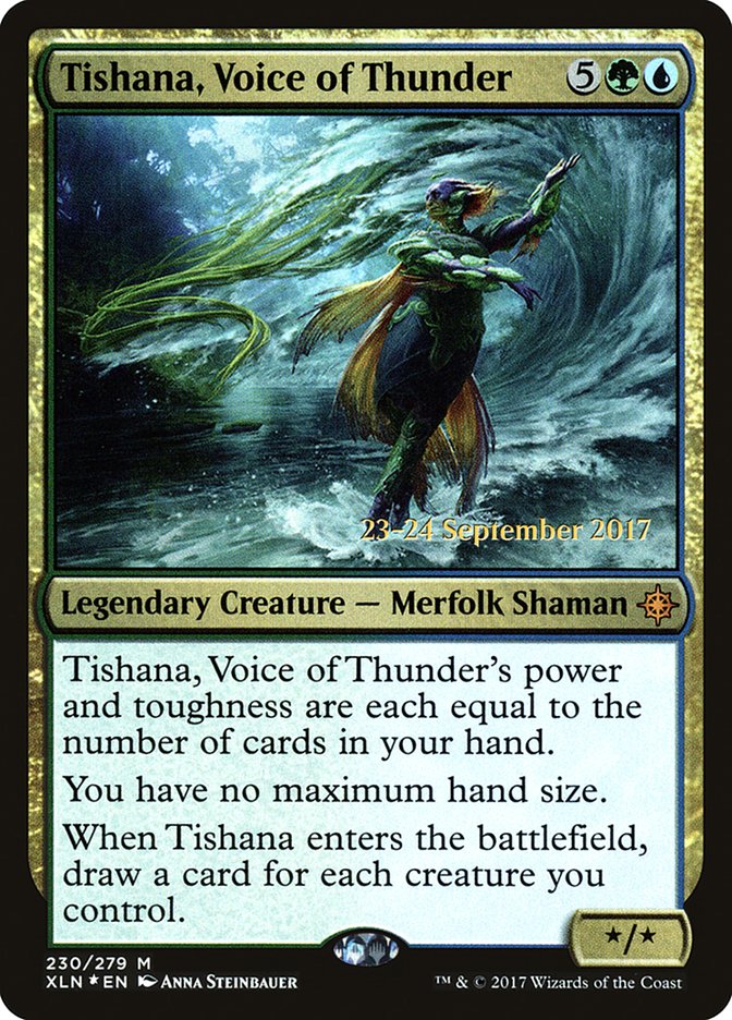 Tishana, Voice of Thunder [Ixalan Prerelease Promos] | Good Games Morley