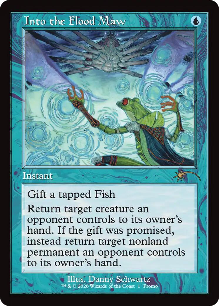 Into the Flood Maw (Retro Frame) [Wizards Play Network 2026] | Good Games Morley