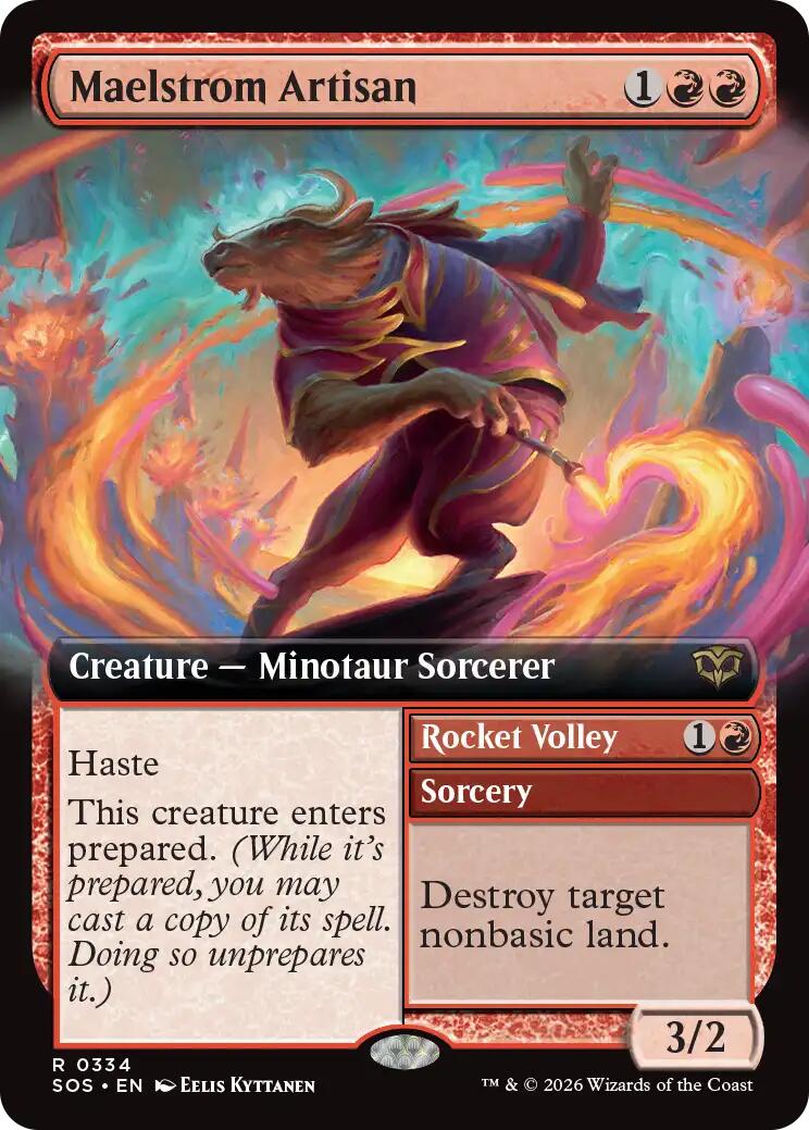 Maelstrom Artisan (Extended Art) [Secrets of Strixhaven] | Good Games Morley