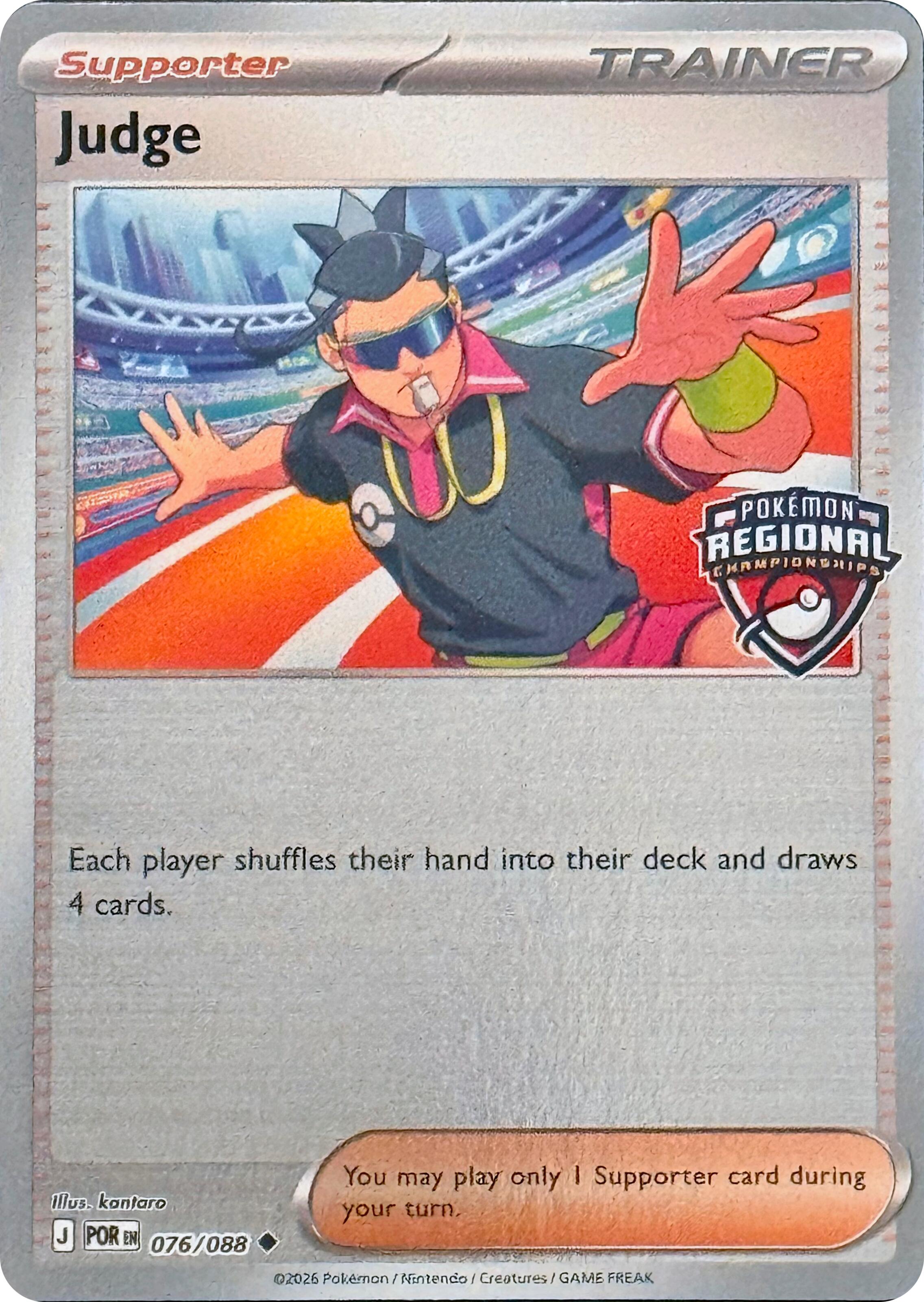 Judge (076/088) (Regional Championships) [League & Championship Cards] | Good Games Morley