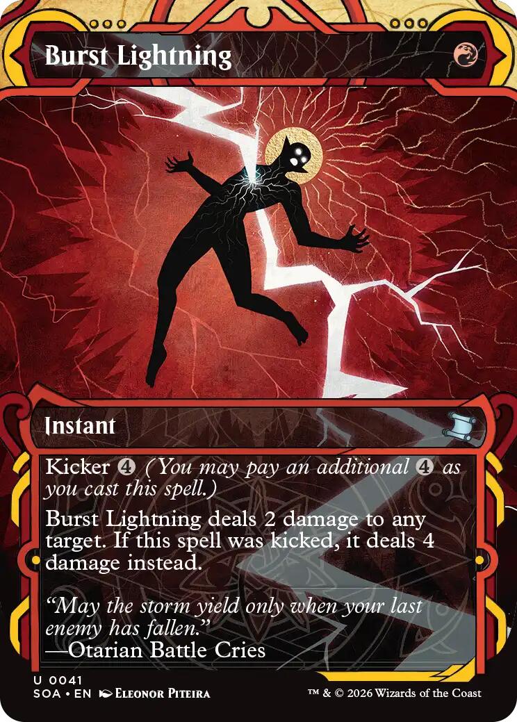 Burst Lightning [Secrets of Strixhaven: Mystical Archive] | Good Games Morley