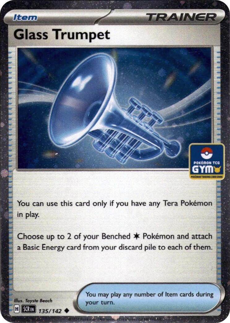 Glass Trumpet (135/142) (Gym Stamp Asia Exclusive) [Miscellaneous Cards] | Good Games Morley