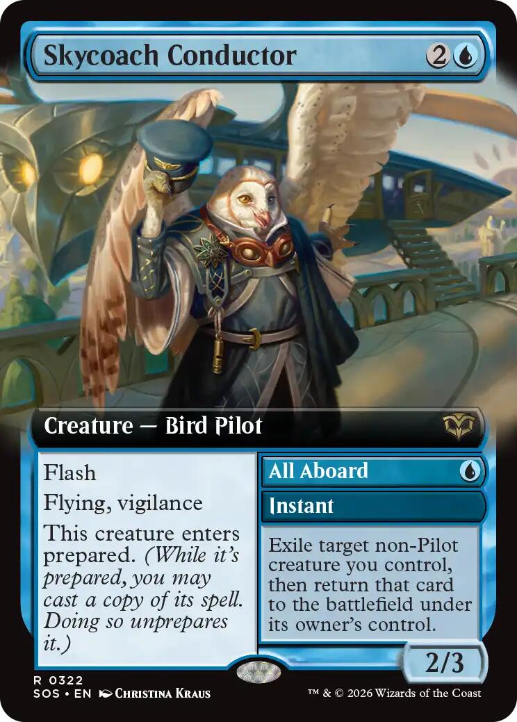Skycoach Conductor (Extended Art) [Secrets of Strixhaven] | Good Games Morley