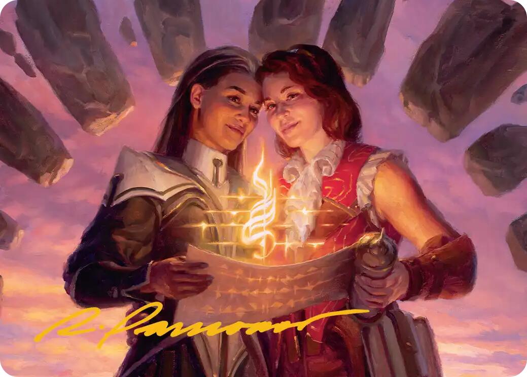 Joined Researchers Art Card (Gold-Stamped Signature) [Secrets of Strixhaven Art Series] | Good Games Morley