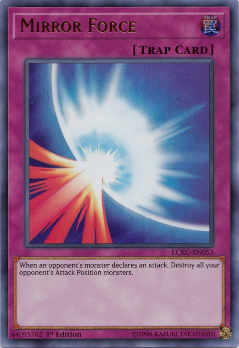 Mirror Force [LCKC-EN053] Ultra Rare | Good Games Morley