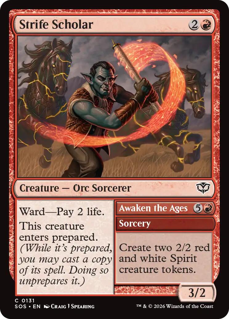 Strife Scholar [Secrets of Strixhaven] | Good Games Morley