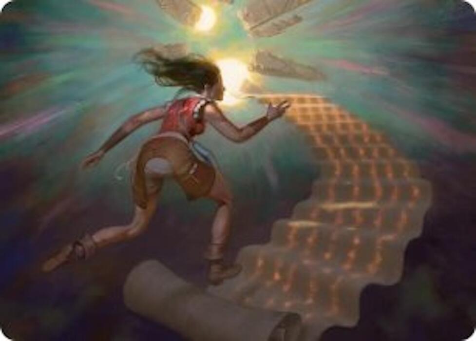 Pursue the Past Art Card [Secrets of Strixhaven Art Series] | Good Games Morley