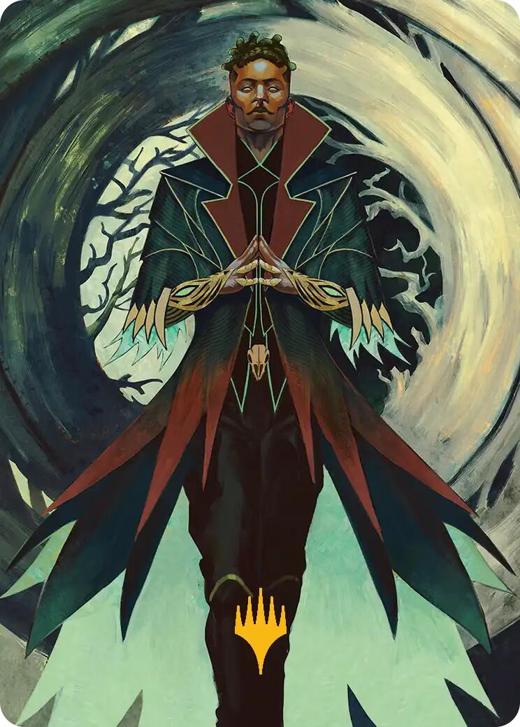 Professor Dellian Fel Art Card (Gold-Stamped Planeswalker Symbol) [Secrets of Strixhaven Art Series] | Good Games Morley