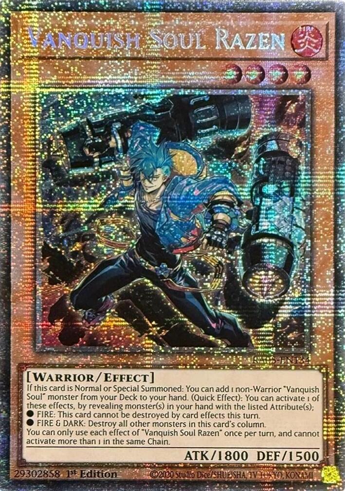 Vanquish Soul Razen (Starlight Rare) [RA05-EN134] Starlight Rare | Good Games Morley