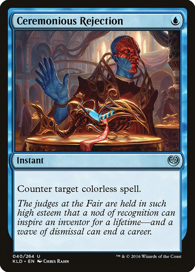 Ceremonious Rejection 40/264 (Kaladesh)  | Good Games Morley